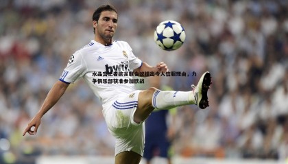 B体育-水晶宫记者欧足联会议提出令人信服理由，力争俱乐部获准参加欧战